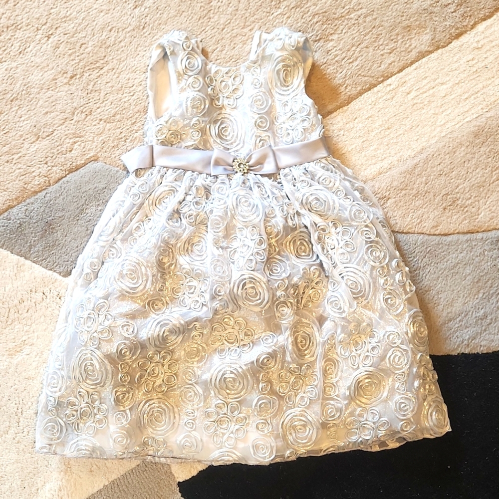 Silver dress